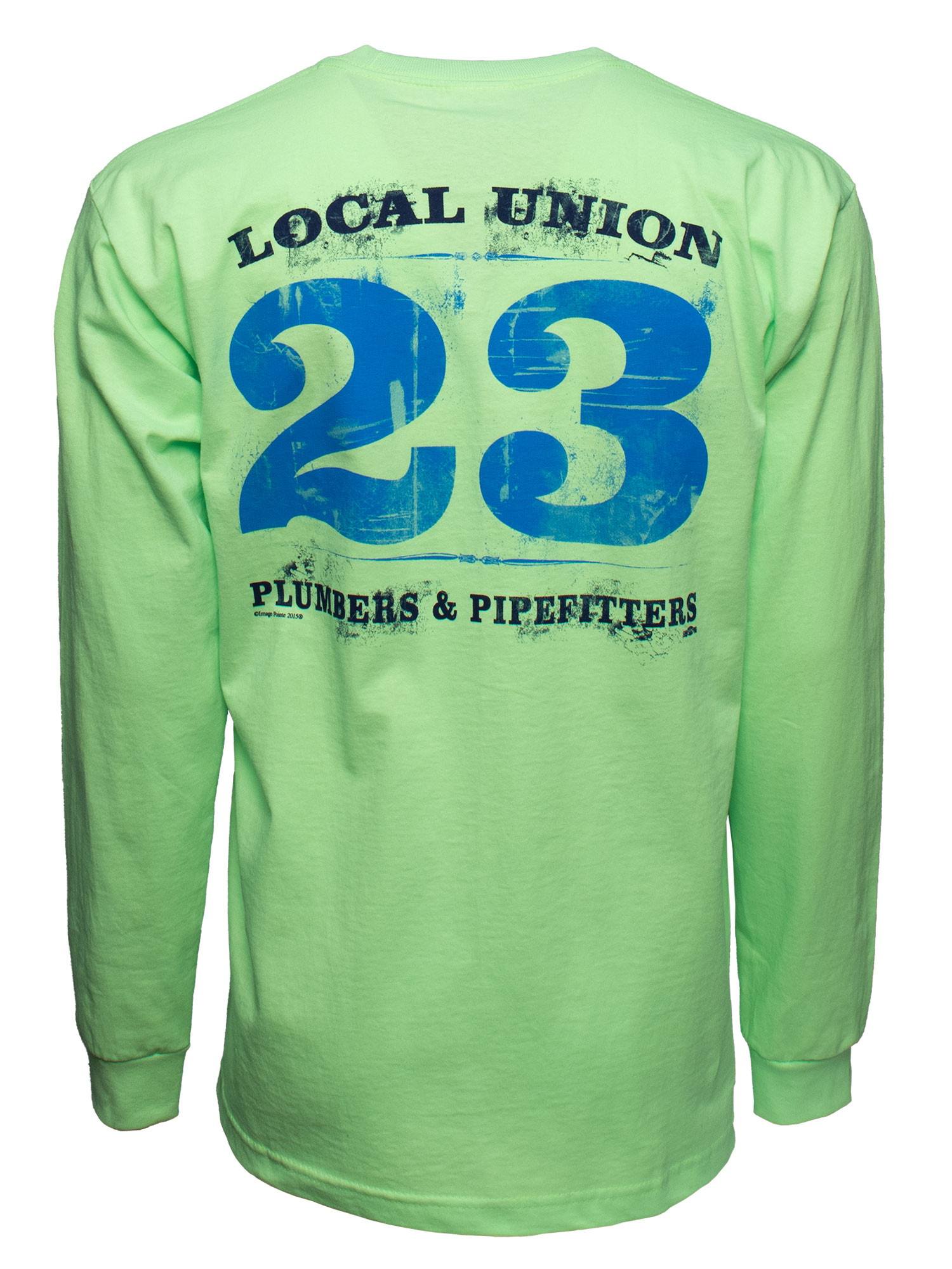USA Made Long Sleeve Pocket Tee